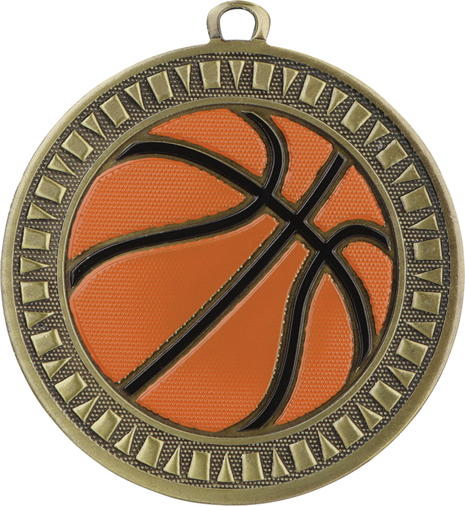Basketball Velocity Medal