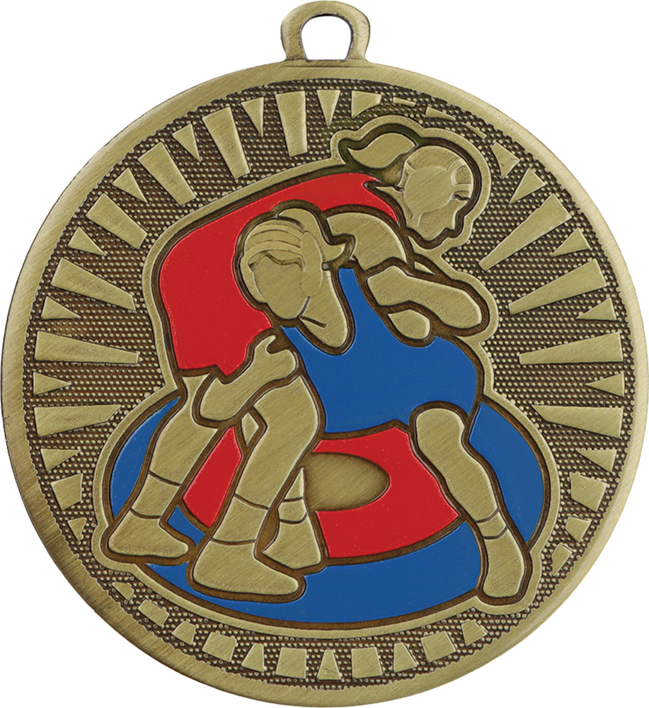 Wrestling Female Velocity Medal