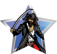 Mascots- Pirate Star Insert