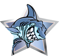 Mascots- Sharks Star Insert
