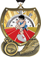 Track Shield Insert Medal