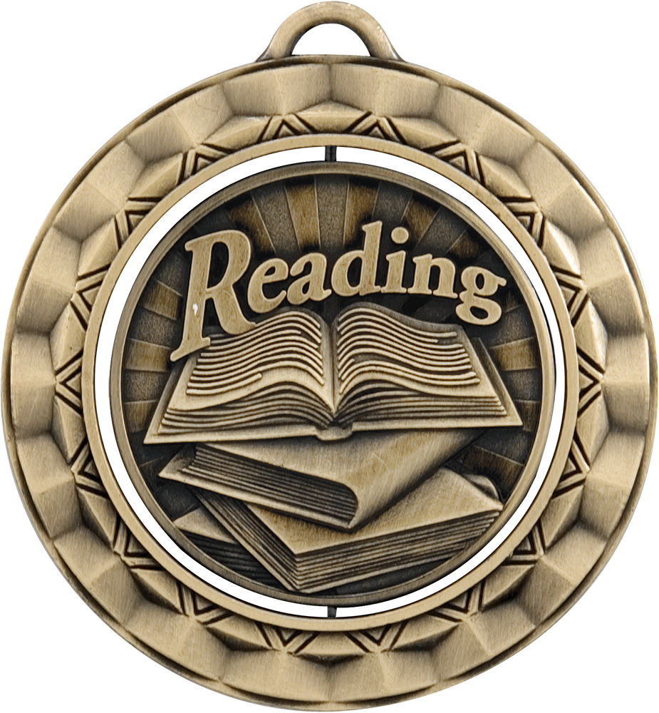 Reading Spinning Medal