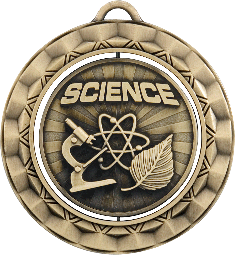 Science Spinning Medal