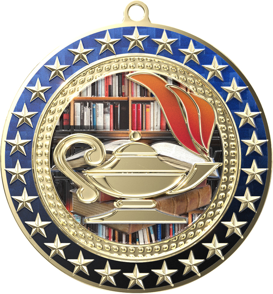 Lamp of Knowledge Radiant Star Medal