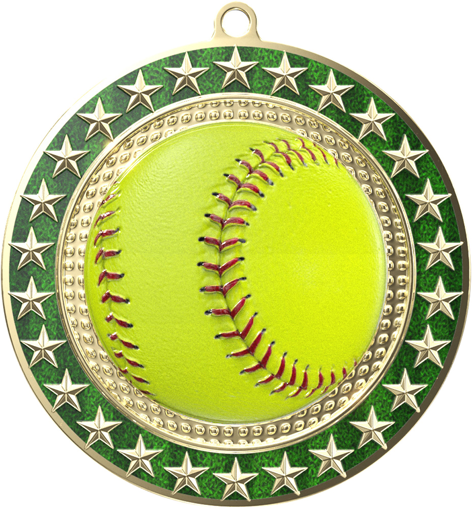 Softball Radiant Star Medal