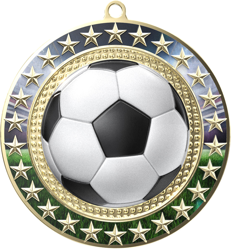 Soccer Radiant Star Medal
