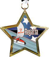Regatta Star-Shaped Insert Medal