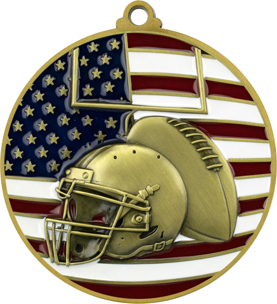 Football Patriotic Medal