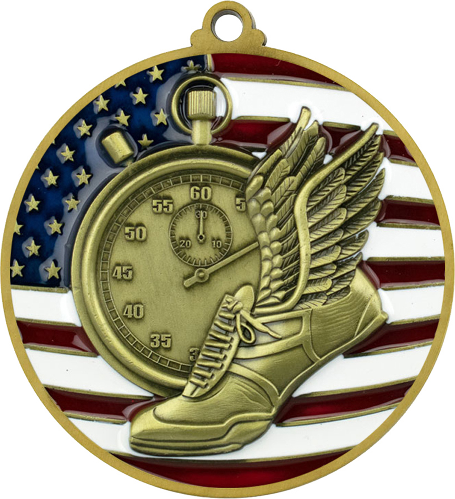 Track Patriotic Medal