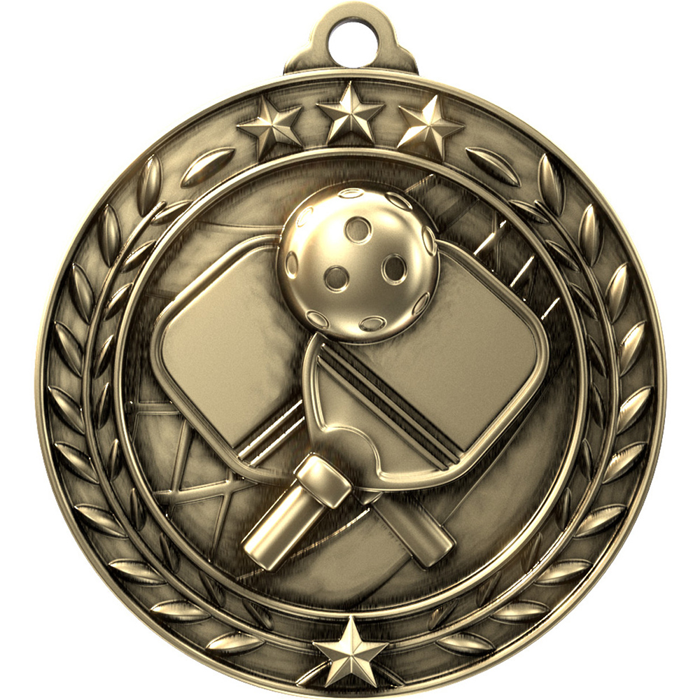 Pickleball 1.75 inch Dimensional Medal