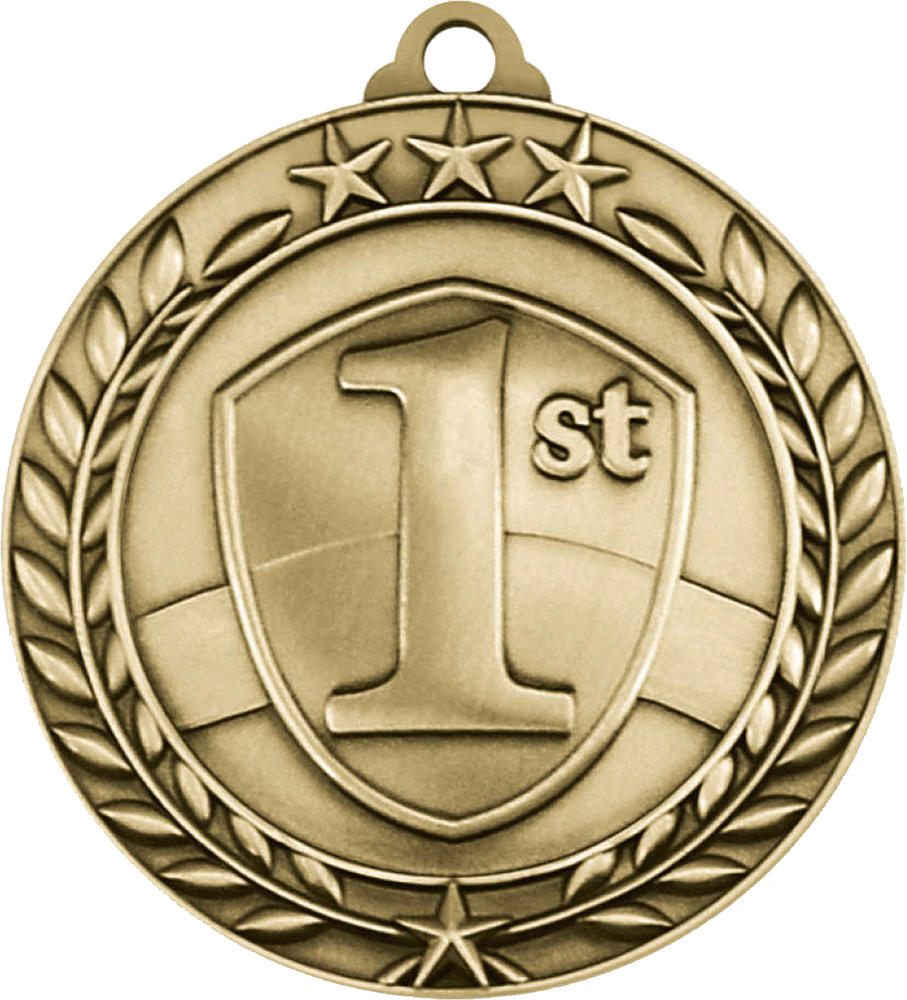 First Place Dimensional Medal - Gold