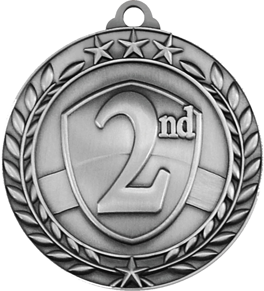 Second Place Dimensional Medal- Silver