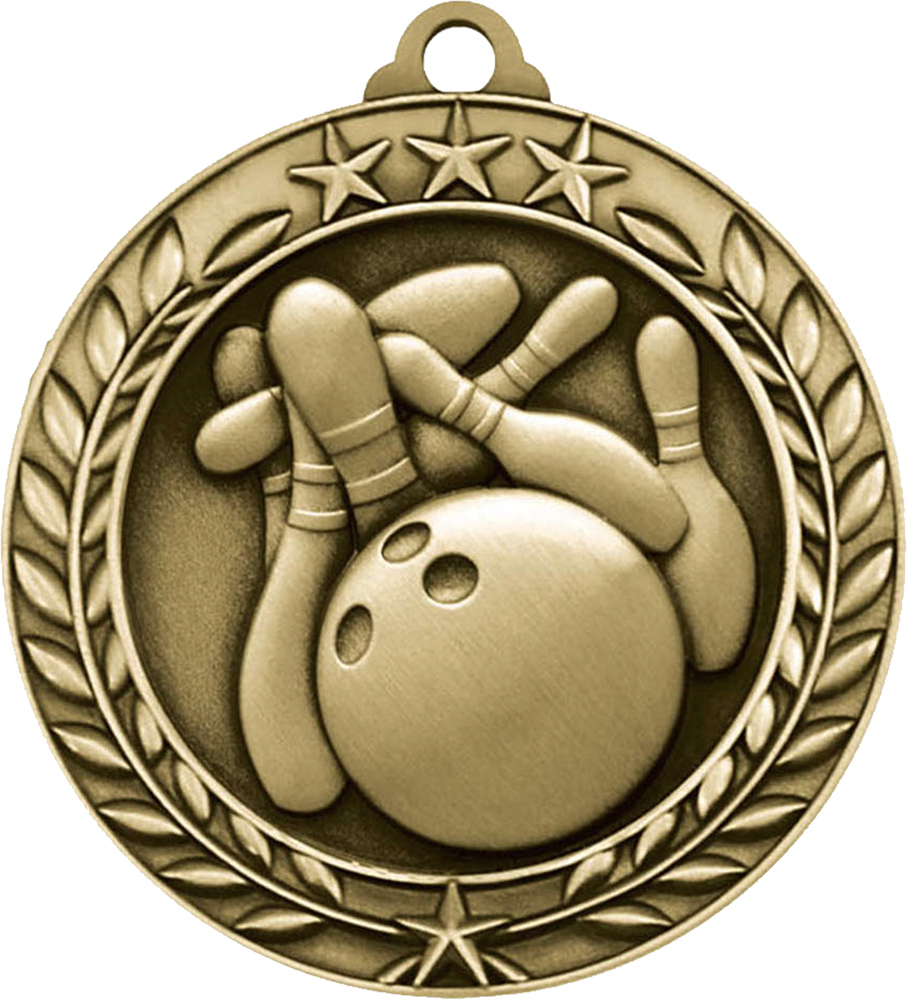 Bowling Dimensional Medal