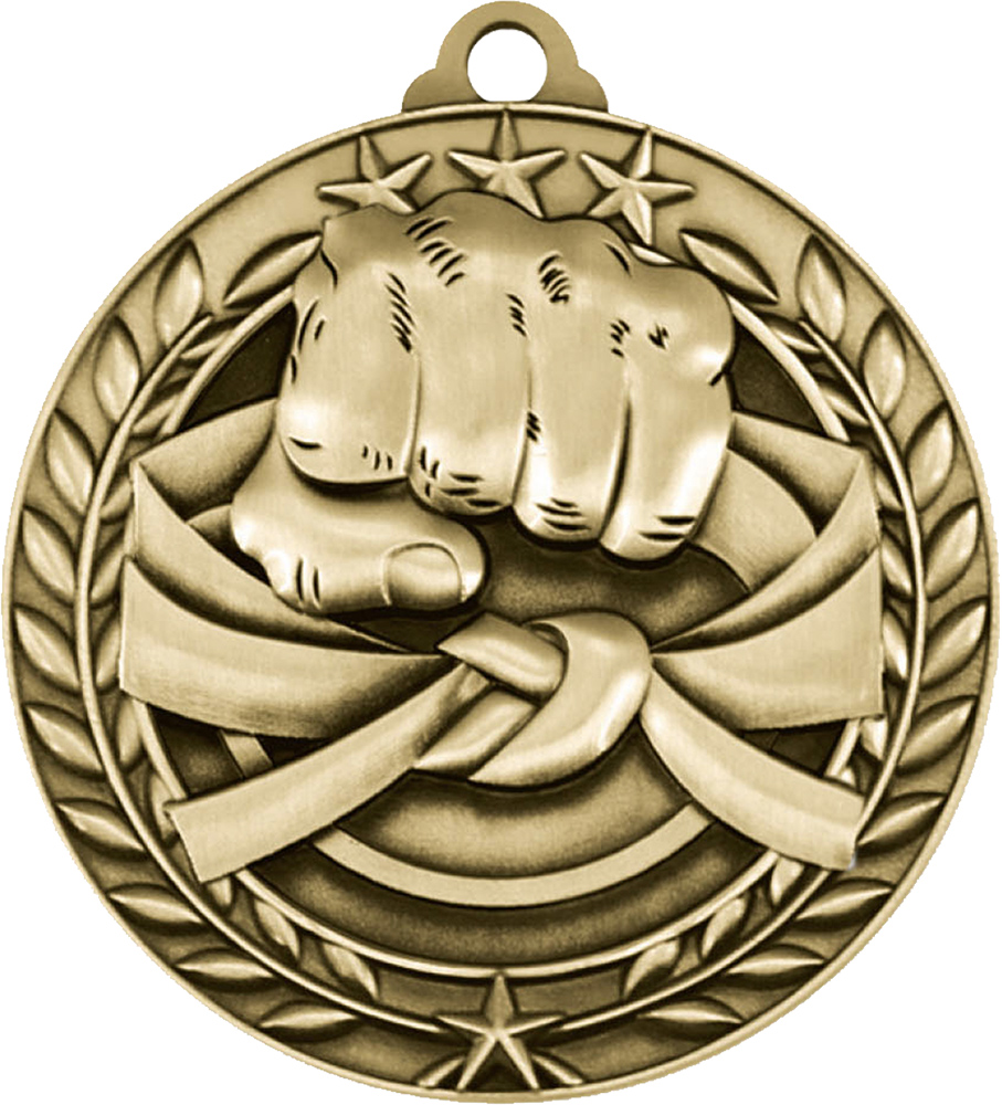Martial Arts 1.75 inch Dimensional Medal