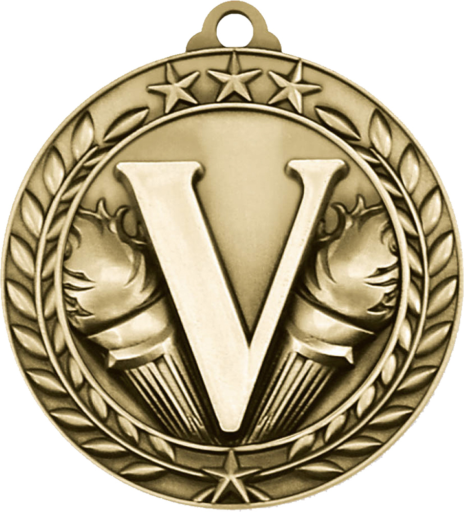 Victory 1.75 inch Dimensional Medal