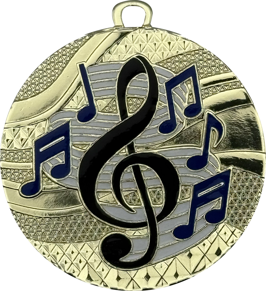 Music Prime Diecast Medal