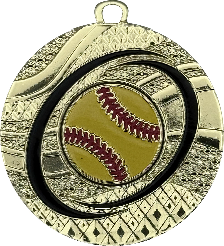 Softball Prime Diecast Medal