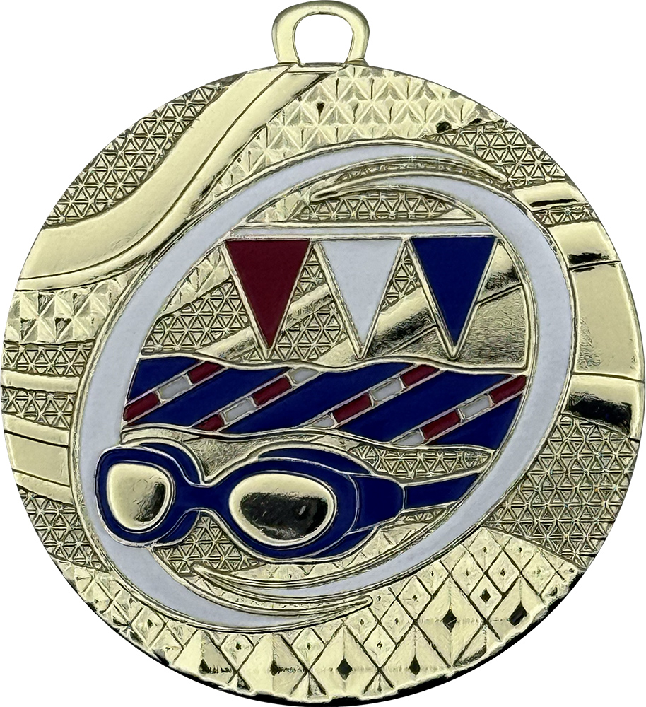 Swim Prime Diecast Medal