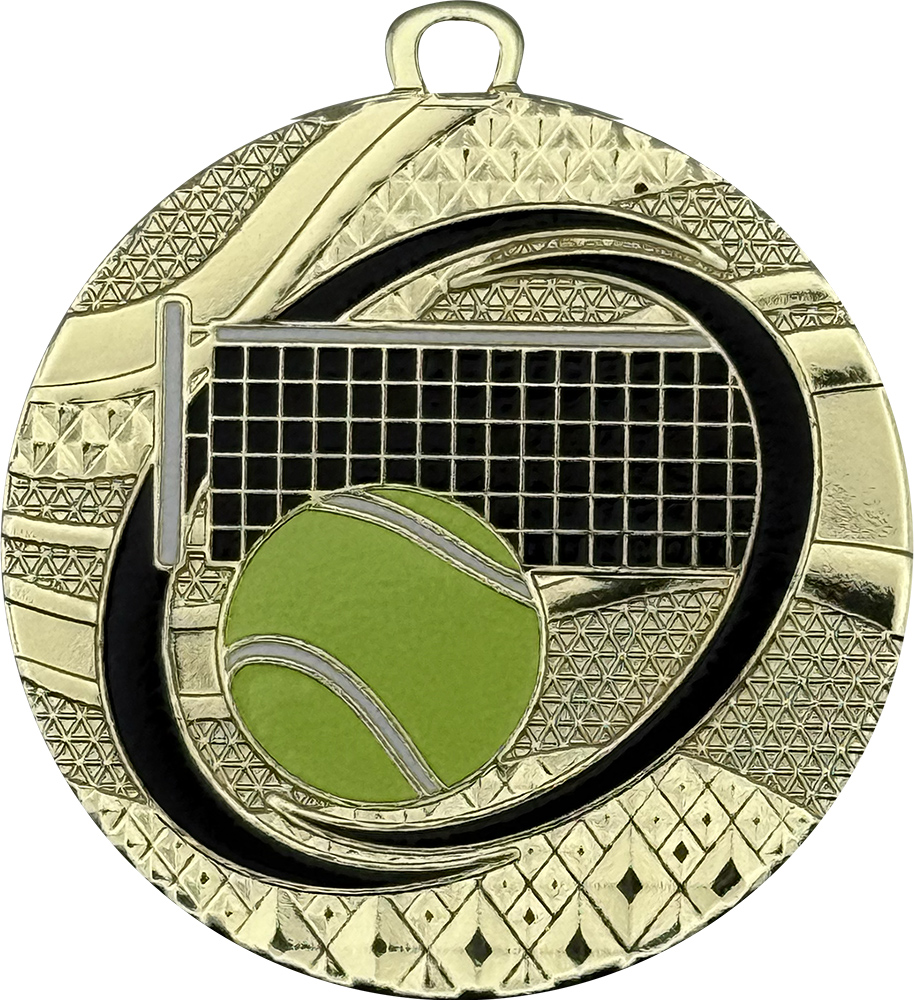 Tennis Prime Diecast Medal