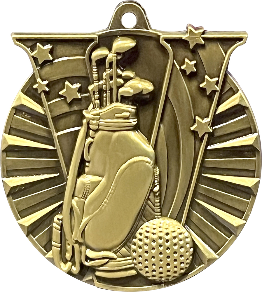 Golf Victory Medal