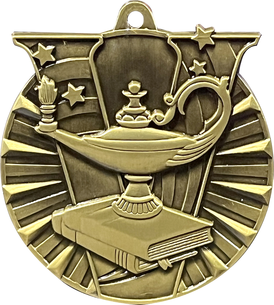 Lamp of Knowledge Victory Medal