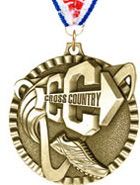 Cross Country Gold Victory Medal