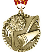 Cheer Gold Victory Medal