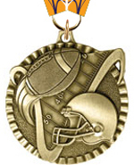 Football Gold Victory Medal