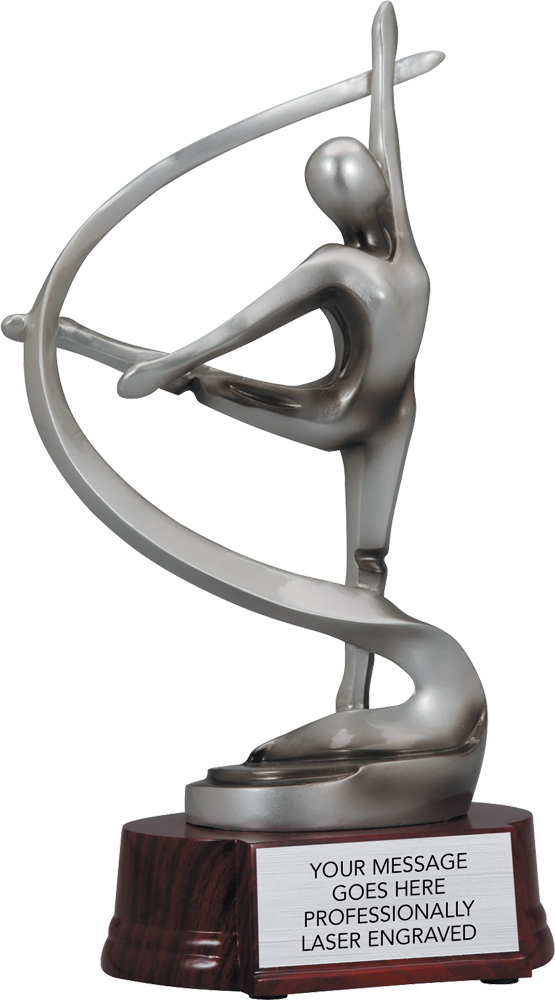 10 inch Mercury Dance Resin Trophy