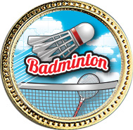 Badminton Round Insert Pin