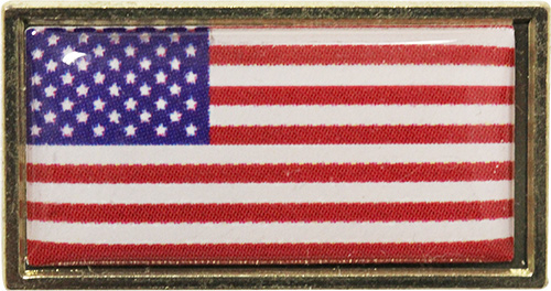 American Flag Lapel Pin - 1 inch