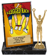 Three Legged Race Billboard Plaque