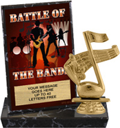 Battle of the Bands Billboard Plaque