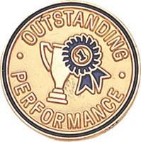 Outstanding Performance Enameled Pin