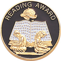 Reading Award Enameled Pin