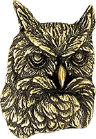 Owl 3D Mascot Pin