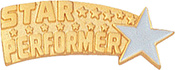 Star Performer Gold Pin