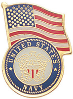 U.S. Navy Flag Pin