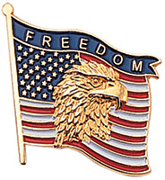 Freedom Flag Pin