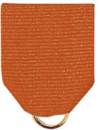 Orange Pin Drape