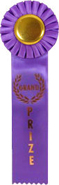Grand Prize Single Streamer Rosette Ribbon