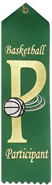 Basketball Particpant Event Ribbon
