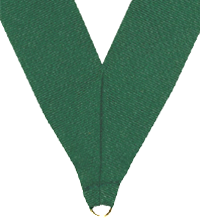 Green Neck Ribbon