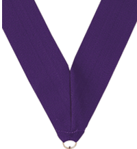 Purple Neck Ribbon