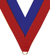 Red & Blue Neck Ribbon
