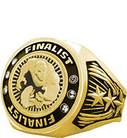 Gold Bright Star Champion Ring