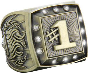 Championship Ring with Activity Insert- #1 Gold