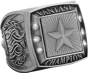 Fantasy Champion Ring with Activity Insert- Star Silver