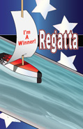 Regatta- I'm a Winner Plaque Insert