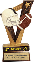 Trophybands Resin Trophy- Football